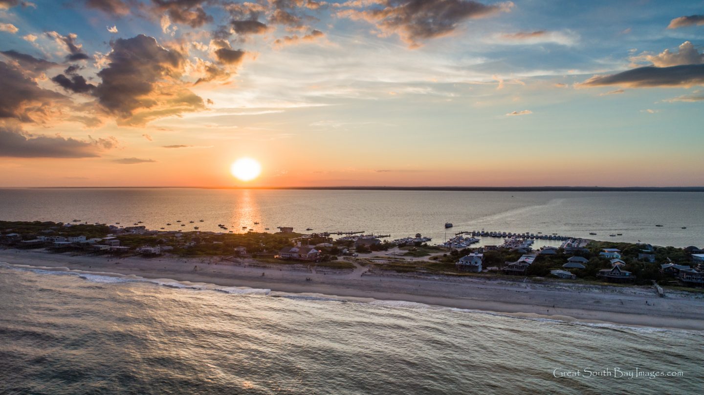 Sunset over Fire Island - Fire Island and Beyond