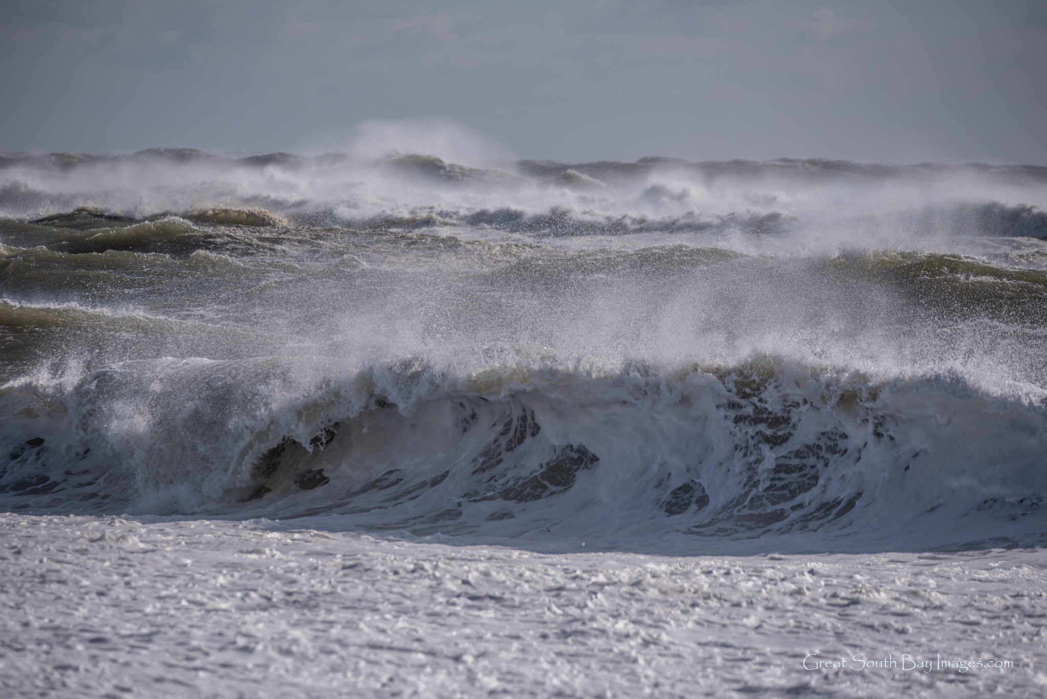 Video and Images: Storm Surf on Fire Island - Fire Island and Beyond