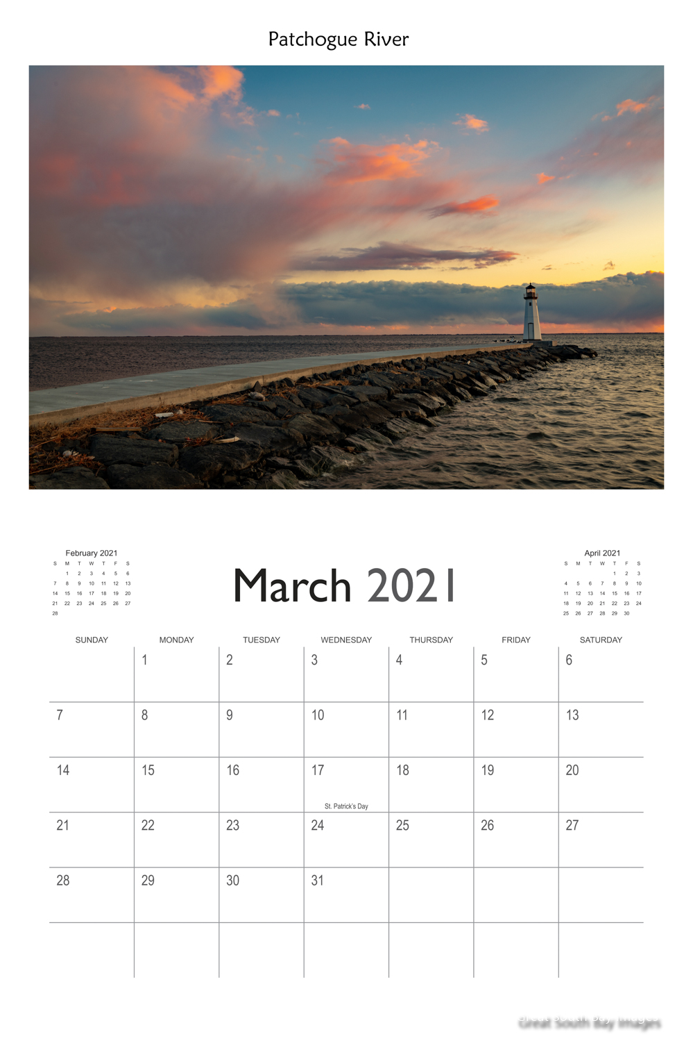 2021 Great South Bay Images Calendars Are Now Available Fire Island