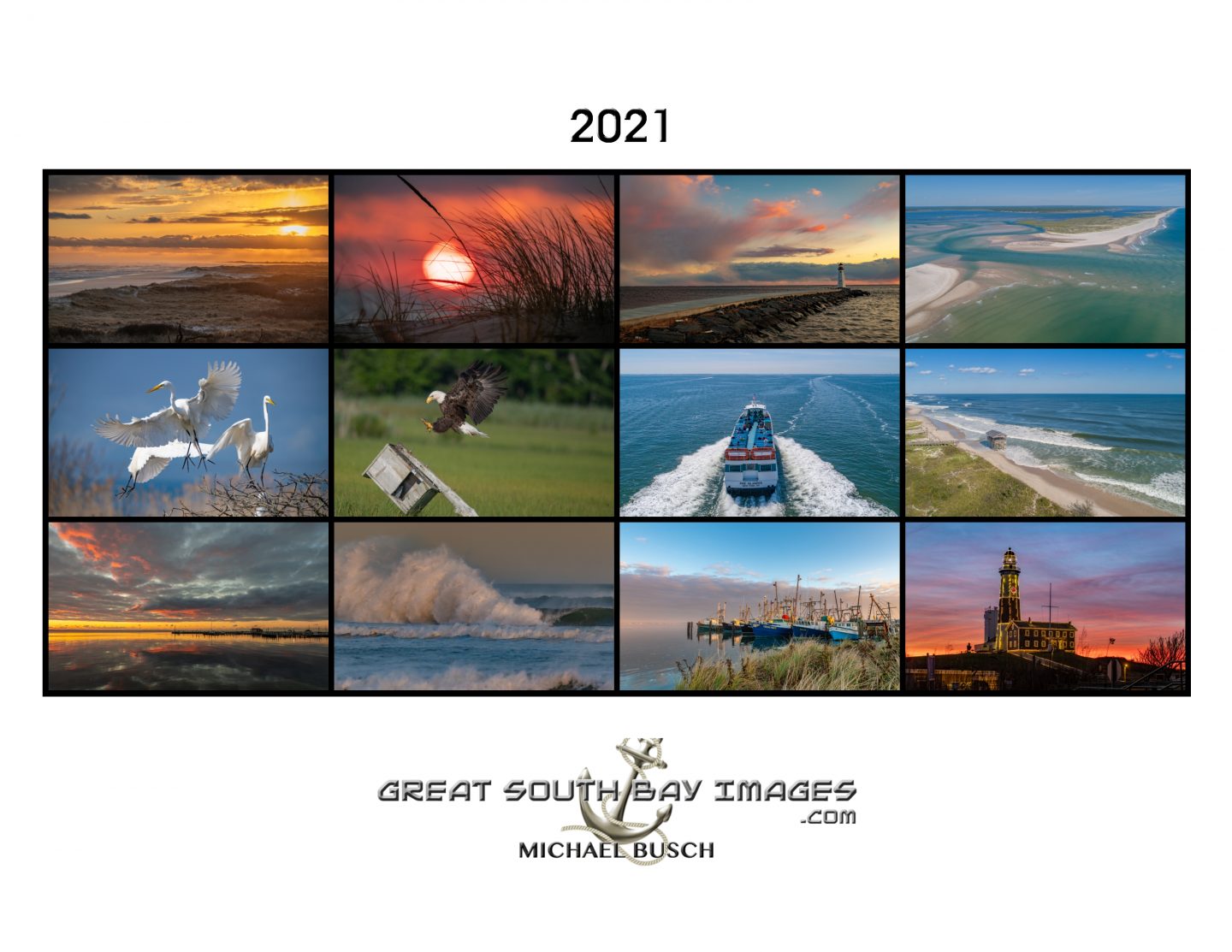2021 Great South Bay Images Calendars Are Now Available Fire Island